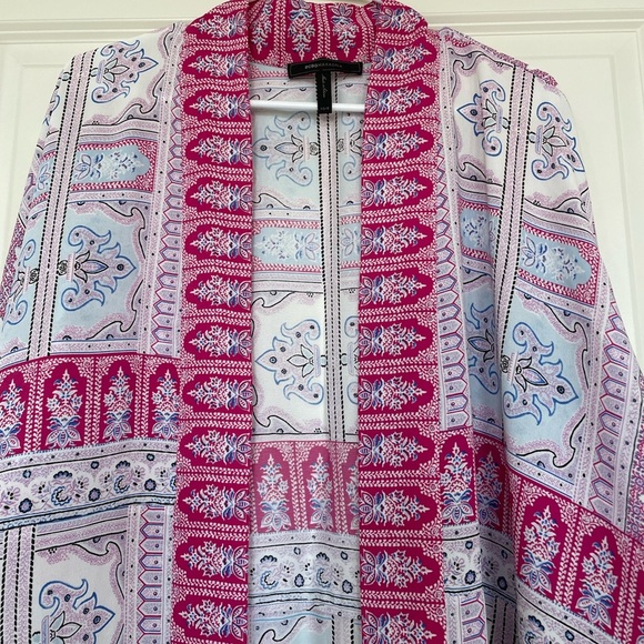 Bcbgmaxazria Shannan print tunic cover up xs/s - Picture 4 of 6